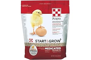 Purina Start & Grow Starter/Grower Medicated Chick Feed