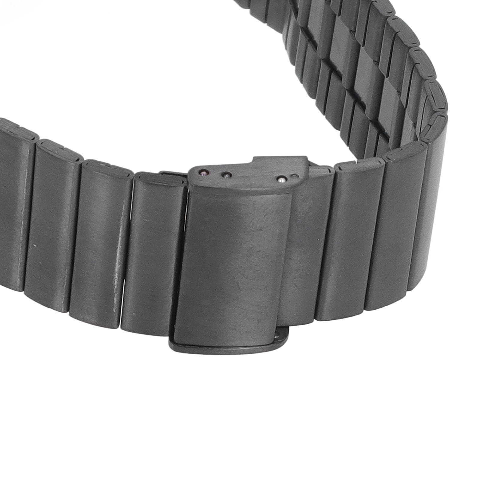 Montre Connectée 2 en 1, avec écouteurs, Prise en Charge des Modes Sportifs NFC, Longue Durée de Vie de la Batterie, pour Téléphones, 5.3 (Coque Noire (Acier Noir))