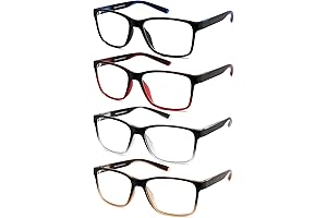Sharp-Vue Reading Glasses for Men: The Perfect Eyewear for Enhanced Computer Vision