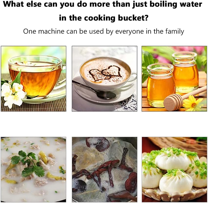Large-Capacity Stainless Steel Bucket, Electric Double-Layer Anti-Scalding Insulation Bucket, Hot Water Machine, Milk Tea Insulation, Beverage Shop Party,70L (50L)