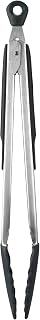 OXO Good Grips 12-Inch Silicone Tongs: Heat-Resistant 600°F, Non-Stick Safe, Lockable Kitchen Tool