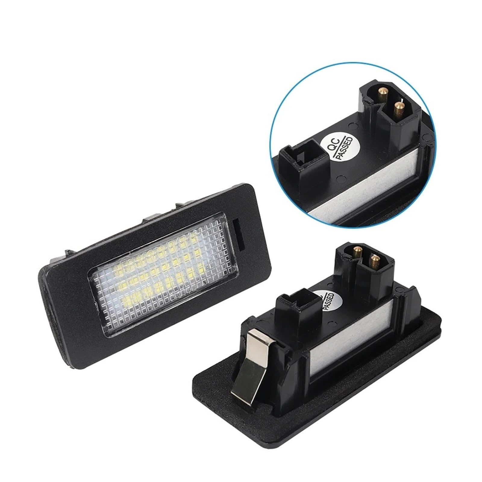 Luces De Matrícula Coche Para BMW E91 E60 E61 E71 E72 Para X6 Para X5 E70 E39 Para M5 E82 E90 Para M3 E46 Bombillas LED Luz Matrícula Coche Sin Errores