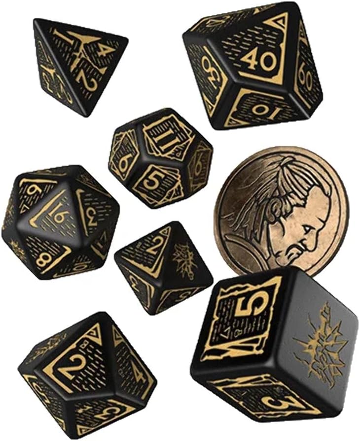 The Witcher Dice Set. Vesemir - The Sword Master