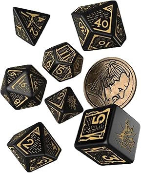 The Witcher Dice Set. Vesemir - The Sword Master