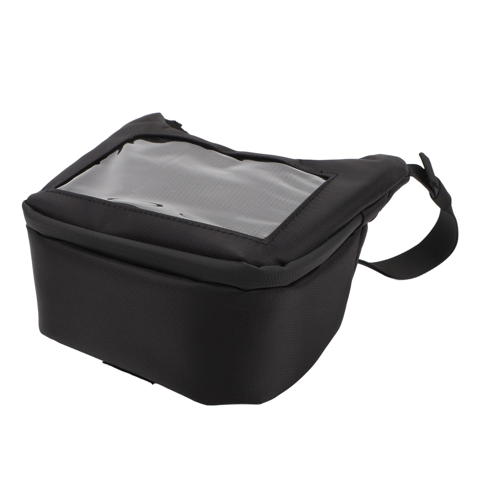 Spryflower Motorrad - Lenker - Tasche mit Touchscreen - Funktion, Wasserdicht, Schwarz, Universal - Ersatz für GTS LX LXV Sprint Primavera, Lenkertasche für Motorrad und Roller