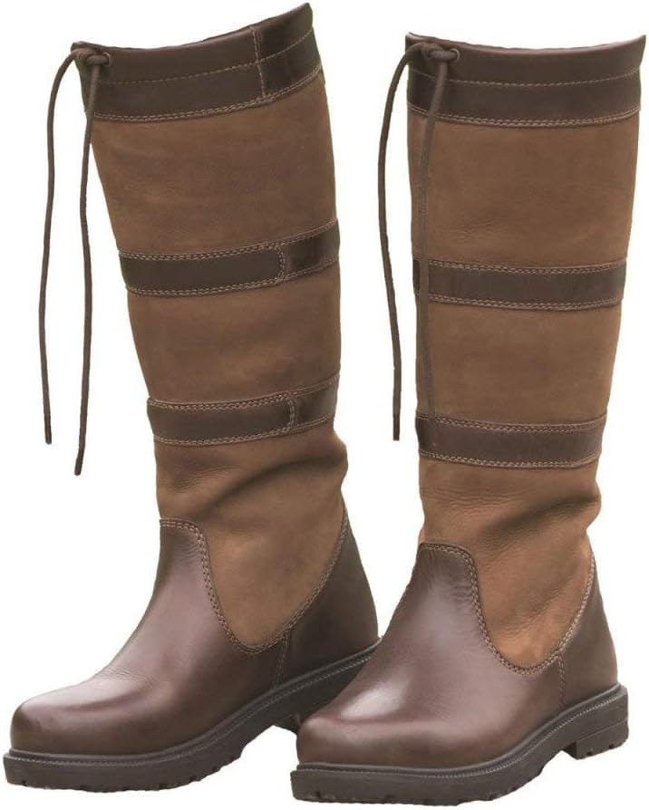 Shires Moretta Teo Boots - Horse Riding Outdoor Waterproof Walking Long Country