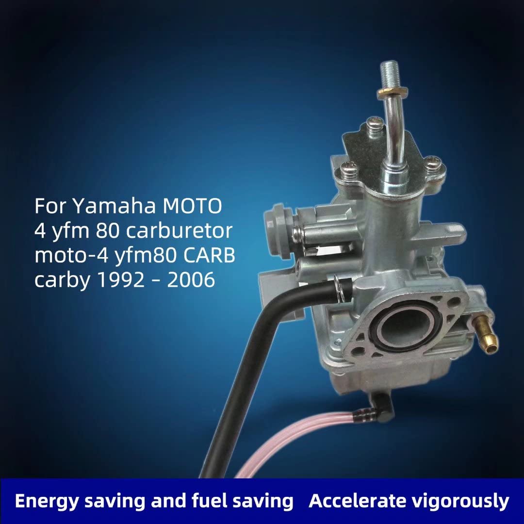 New Yamaha Badger 80 Carburetor - Fits 1985-1988 Models, ZoomZoom Brand, 4-Stroke
