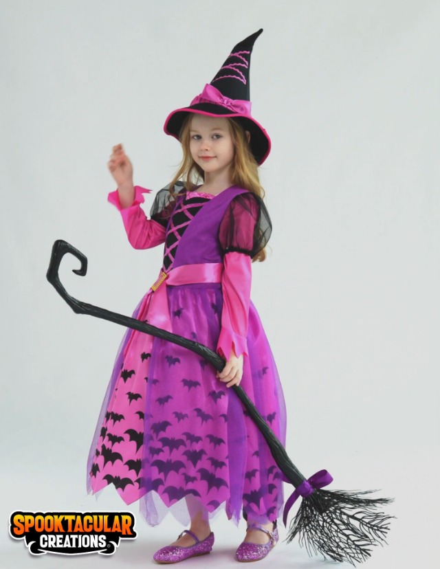 Disfraz de Bruja con Tutú y LED para Niñas 3T miniatura 7