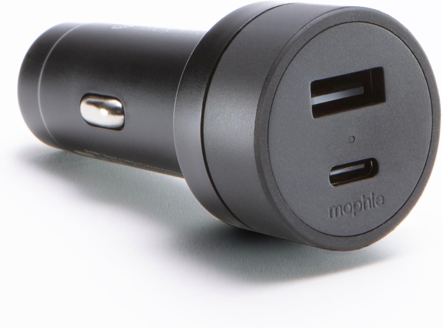 42W Dual USB-C + USB-A Car Charger, Universal AUX Compatibility, LED Indicator, Fast Charging, Multi-Device