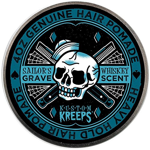 Kustom Kreeps Clothing Sailor's Grave Heavy Pomade, Whiskey scent