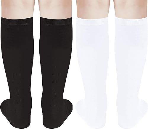 Miniatura 2 de UTTPLL Calcetines de algodón para niños pequeños, calcetines de béisbol hasta la rodilla, calcetines deportivos de fútbol para niños, calcetines de