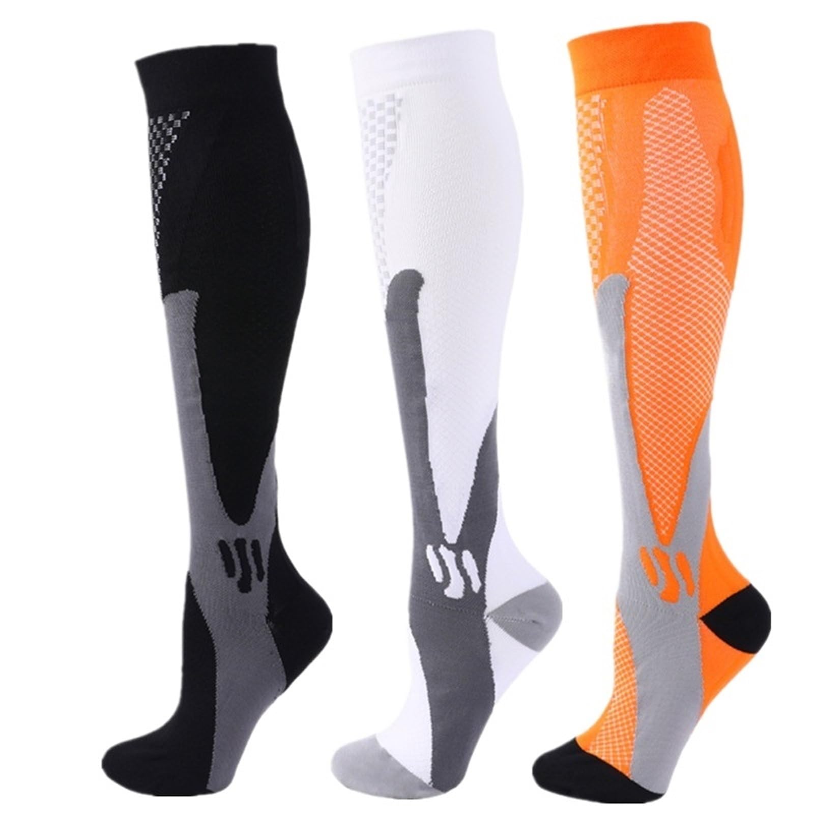 Chaussettes de compression sport et running taille XXL lot de 3