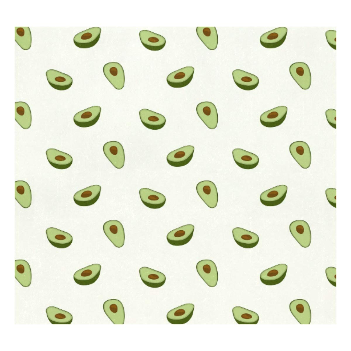 Taza de viaje aislada al vacío de acero inoxidable con doble pared a prueba de fugas, diseño de aguacate personalizado impreso en piel auténtica, termo termo de 500 ml