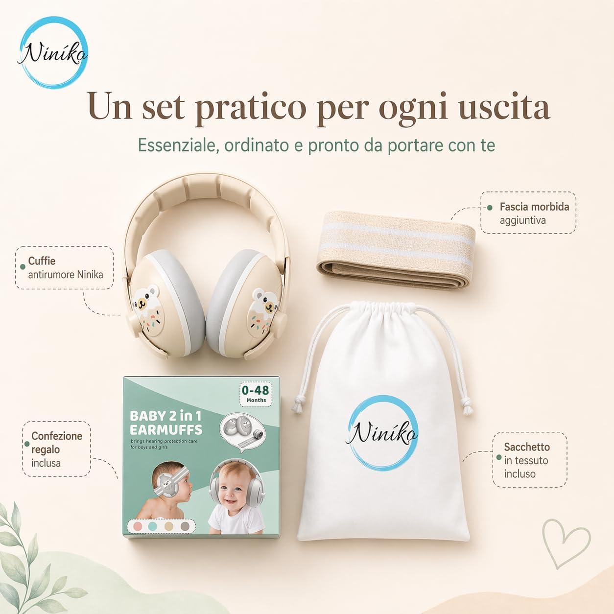Cuffie Anti Rumore Neonati