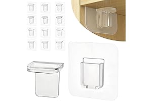 Nail Free Shelf Support Pegs for Shelves, No Drill Shelf Bracket Holders...