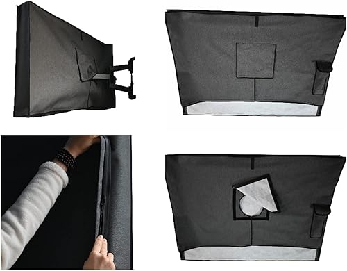 Miniatura 6 de A1Cover - Funda para TV para exteriores de 75 a 78 pulgadas, forro resistente a los arañazos que protege la pantalla LED mejor compatible con