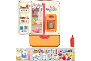 Ultimate Kitchen Playset for Kids: Creative Culinary Adventures with the Pretend Play Fridge Refrigerator
