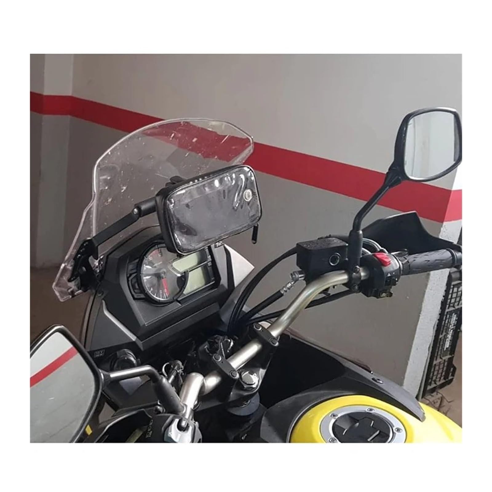 Supporto Navigatore Moto Per SUZUKI Per Vstrom 650 XT Per 650XT Per V-strom Per DL 650 2022 Supporto Telefono Piastra Navigazione GPS