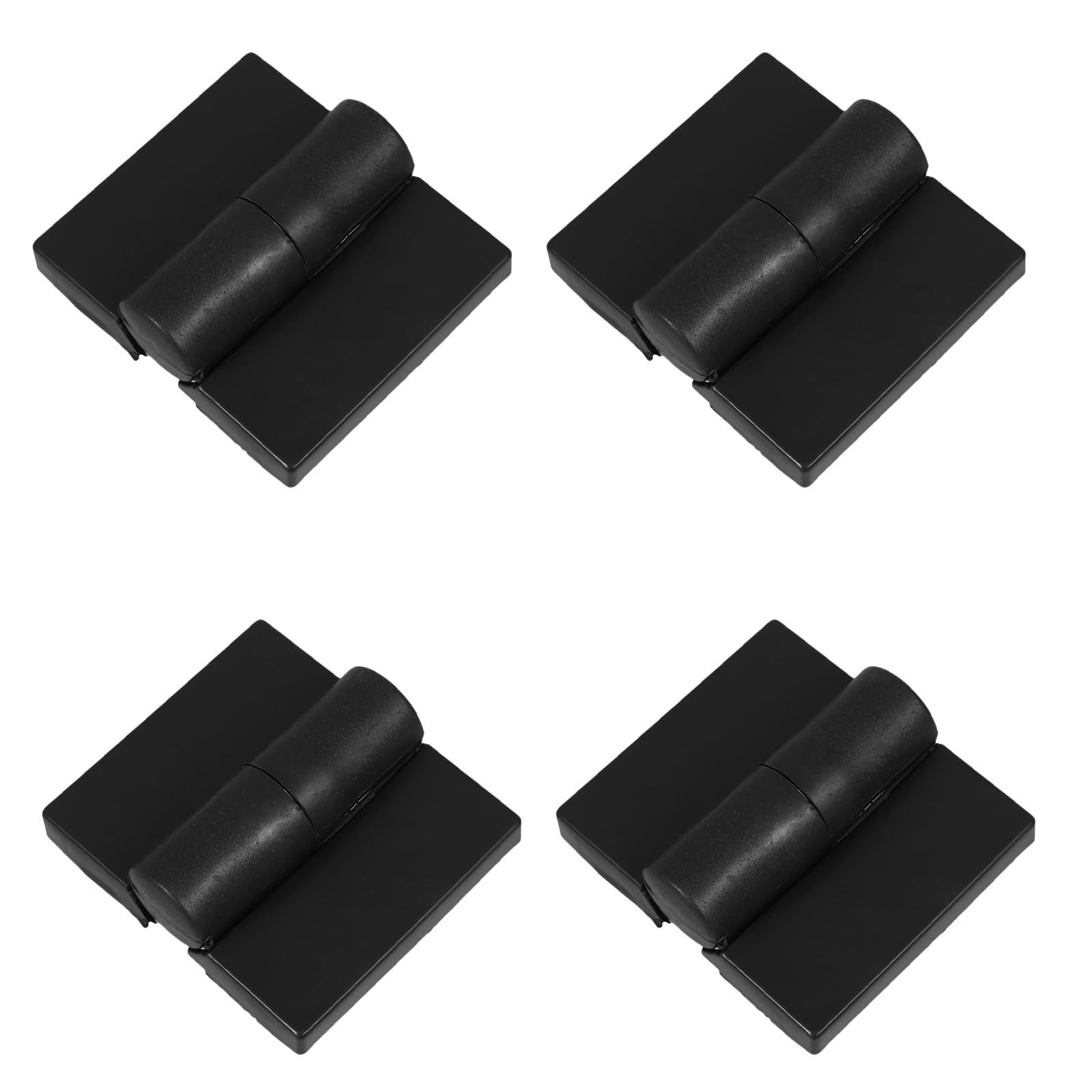Healeved 4pcs Plastic Bathroom Partition Hinges with Automatic Closing and Secure Fit for Commercial Restroom Stall Doors in Busy Public Facilities