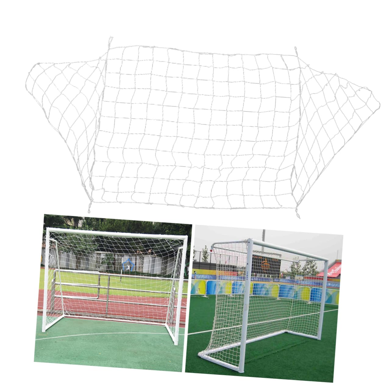 Happyyami Soccer Net Football Net Polypropylene Sports Tools Flexible Durable Ideal for Training Sessions