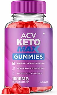 ACV Keto Max Gummies for Weight Loss for Women Men Shark Reviews Tank Keto ACV Apple Cider Vinegar Supplement Canada, Keto Gummy Detox Cleanse Belly Fat (60 Gummies)