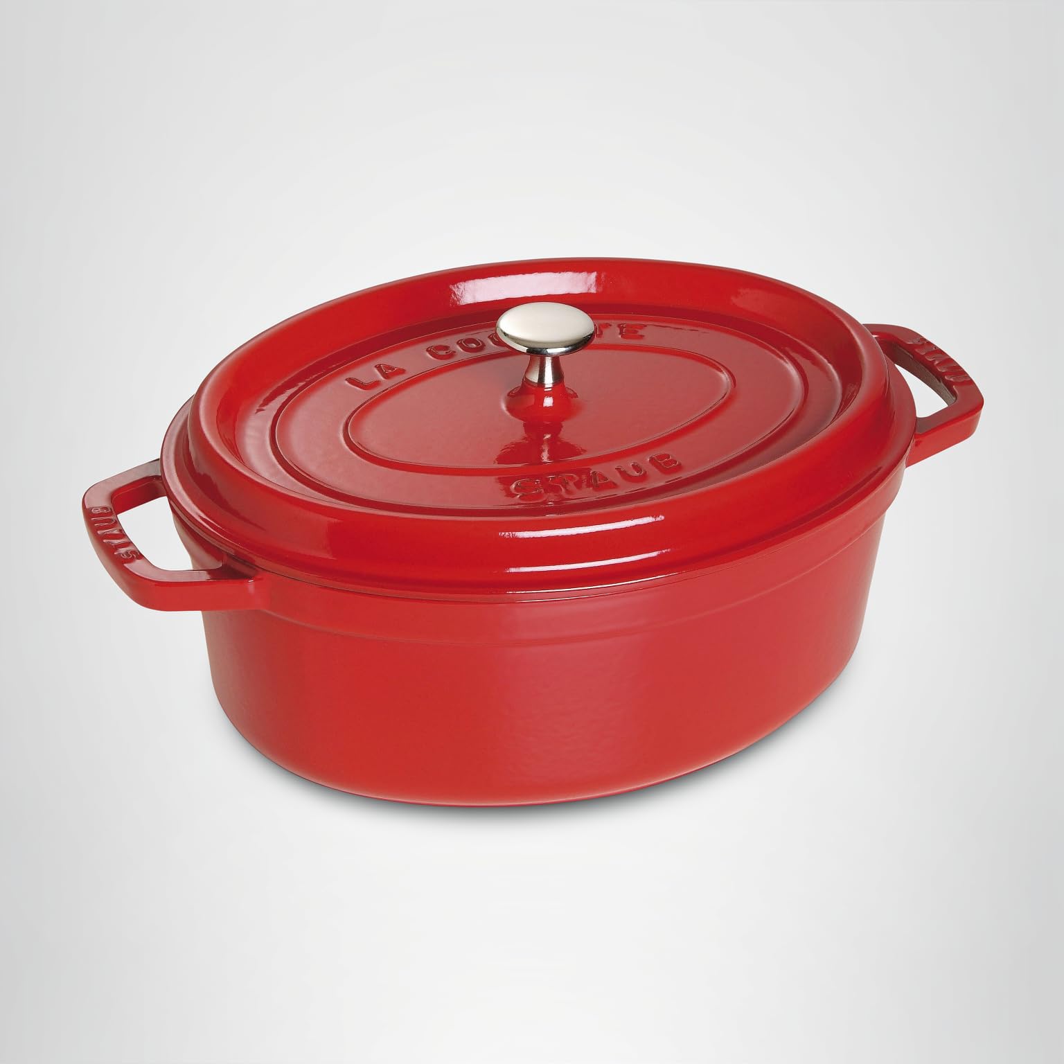 Amazon｜staub ストウブ 「 ピコ ココット オーバル チェリー 29cm