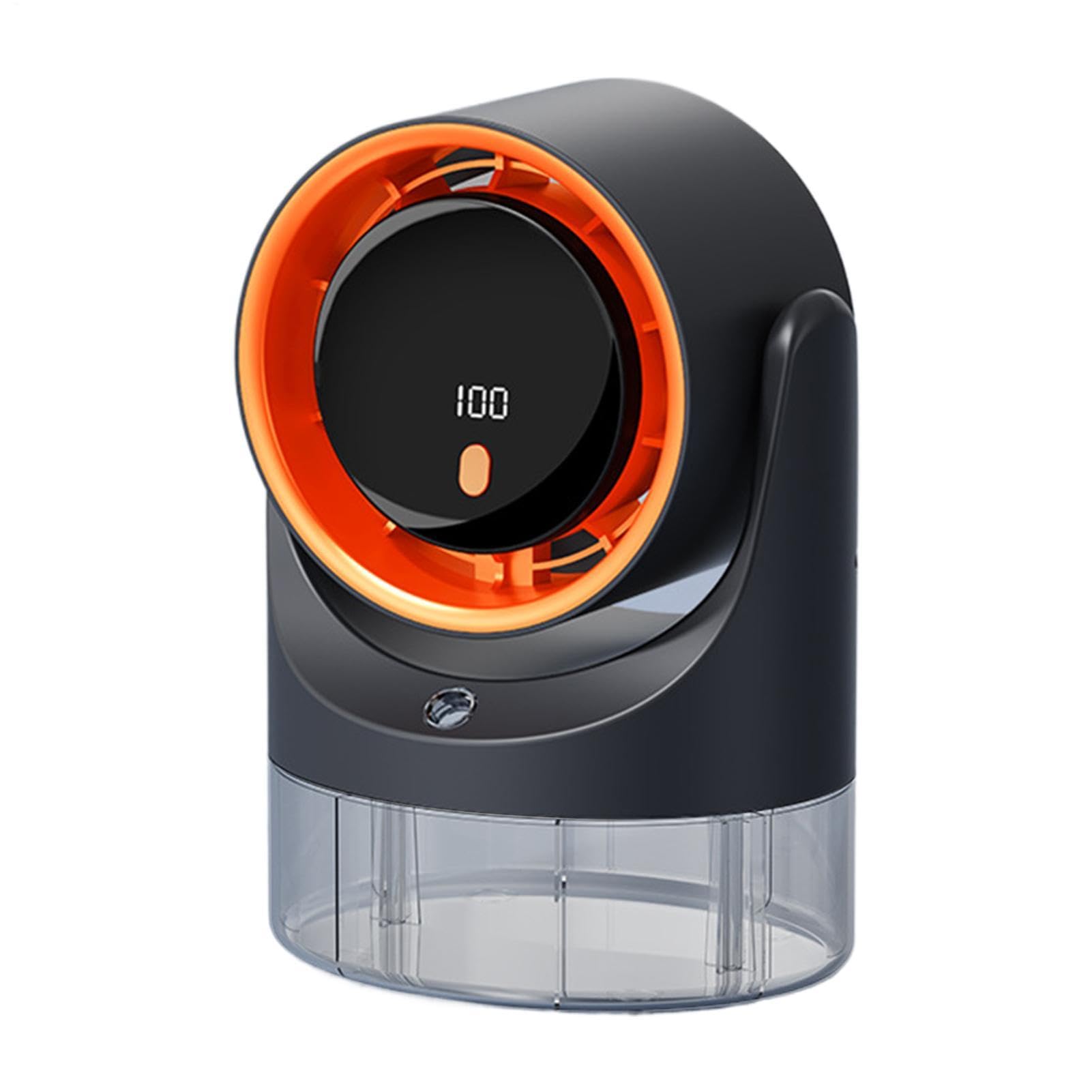 Ventilateur de bureau silencieux contre la chaleur : flux d'air frais 6 pouces portable