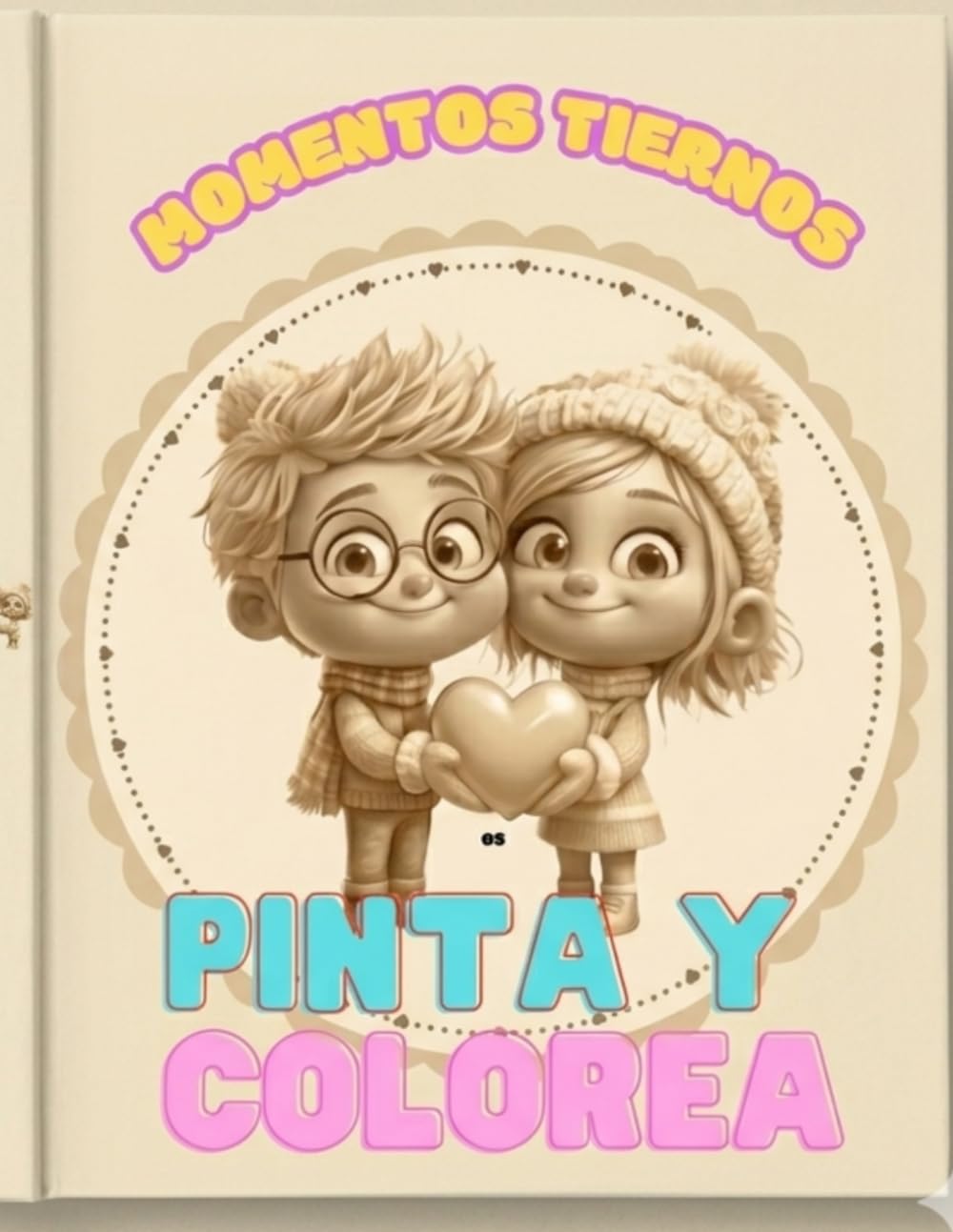 Pinta y colorea: Momentos tiernos (Esencial Cute)