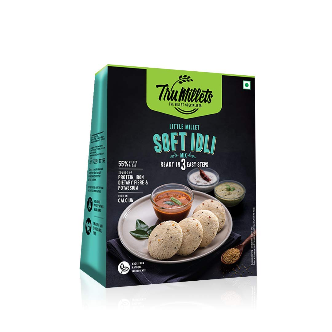 Trumillets | Healthy Millet Breakfast | Soft Idli Mix - 250g (Pack of 1) (B082XCM2K5) Amazon Price History, Amazon Price Tracker