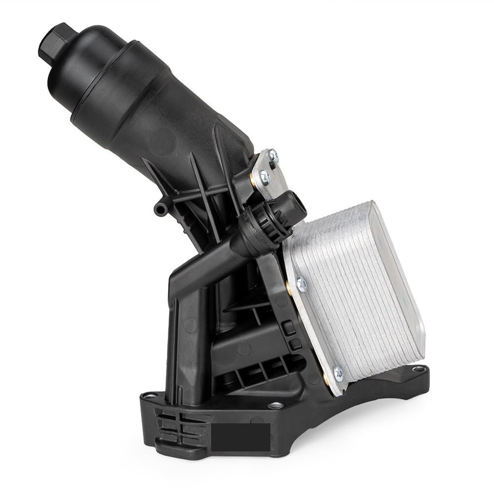 SaDity 11428596283 carcasa del filtro de aceite carcasa del enfriador del filtro de aceite Compatible con BMW F20 F22 F30 G30 G32 piezas del motor 11428593771 11428586673