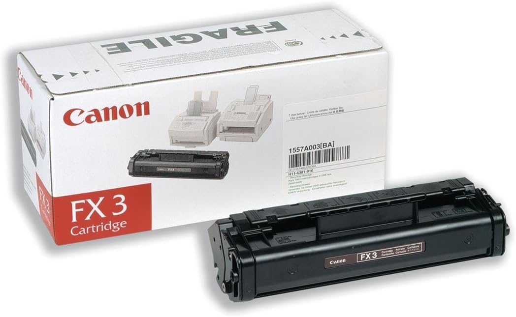 CanonFX-3 - Schwarz - Original - Tonerpatrone - für CFX L3500; FAX L220, L295; FAXPHONE L80; LASER CLASS 1060, 20XX; MultiPASS L60, L90