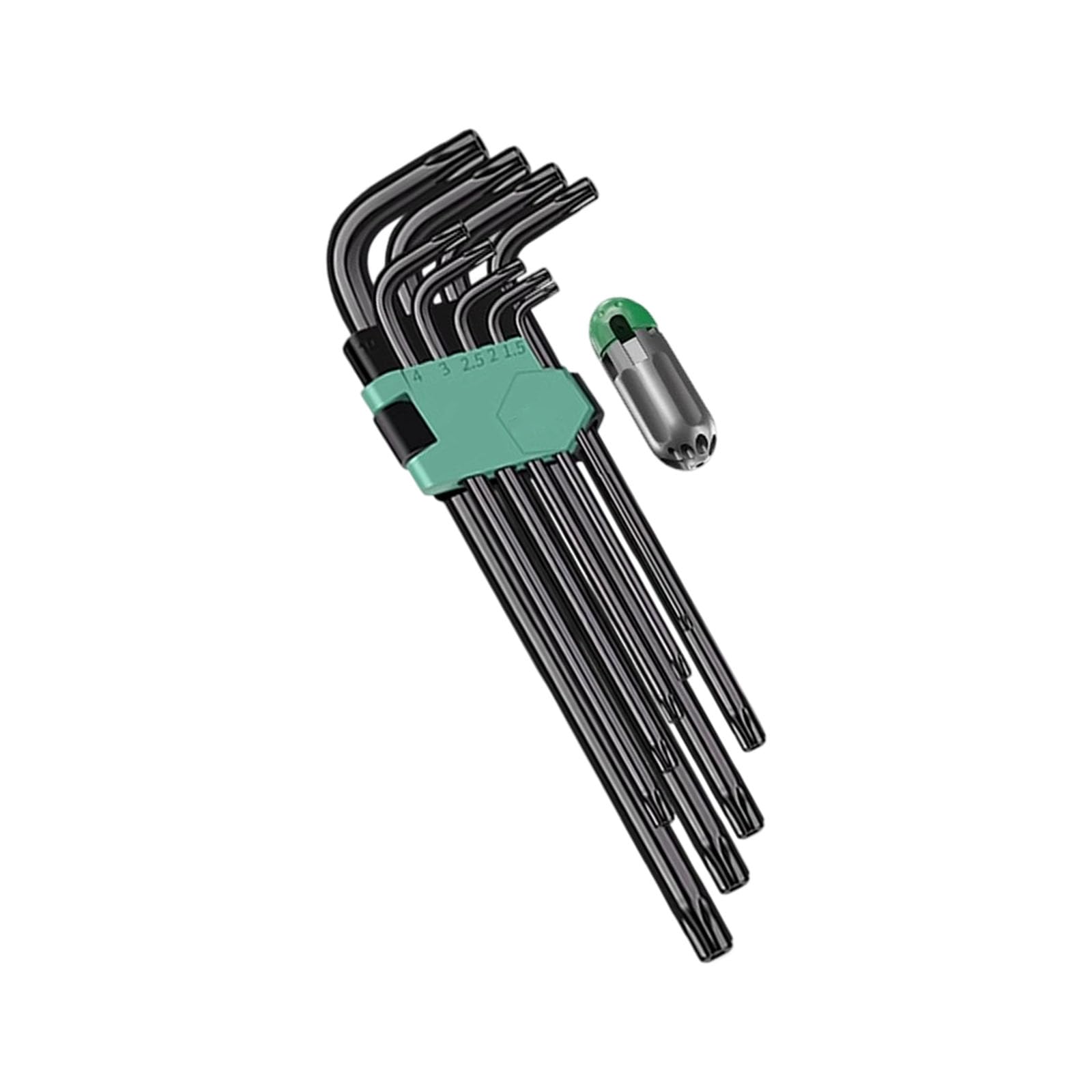 Kaccde Hono Black Plum B 5/9 Piece L Type Wrench Set Steel Hexagonal Tool For Automotive Repair And Diyer Maintenance And Screwdriver