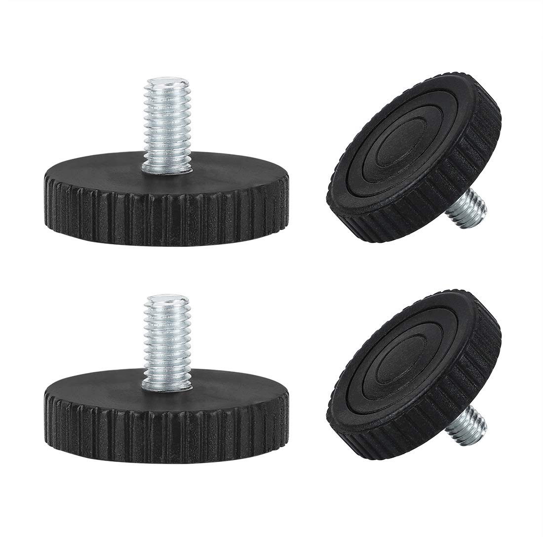 Niveladores M8 ajustables para evitar cojeo y rayones en patas de sillas