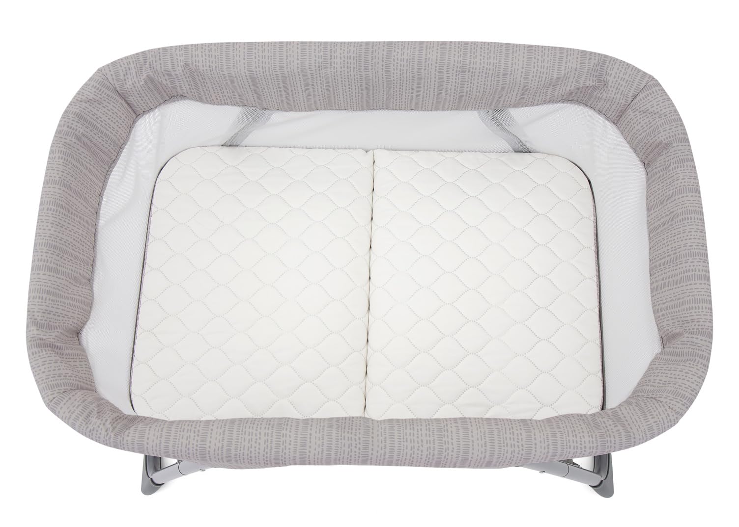 GRACO - Side-By-Side Culla fianco letto, dalla nascita fino a circa 6 mesi (0-9 kg), trasportabile, Fossil