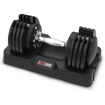 enterports 12 kg &times; 2 الدمبل قابل للتعديل قابل للتعديل توفير مساحة الدمبل عدم الانزلاق مقبض 5 مستويات الوزن 2-12 kg جيدة لتدريب الجسم الصالة الرياضية مكتب المنزل