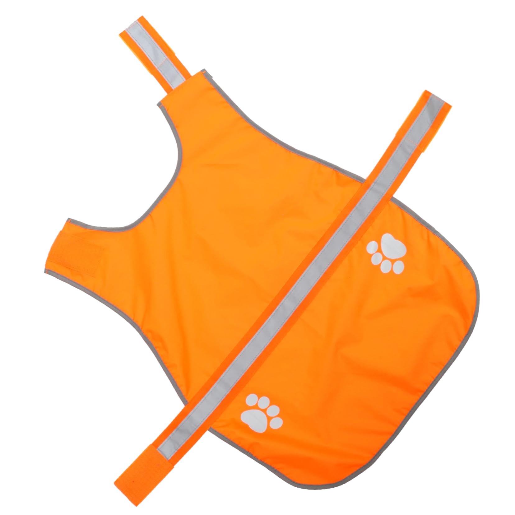 Kisangel 4 Stücke Einstellbare Reflektierende Hund Weste Für Outdoor Walking Wandern Fluoreszierende Haustier Weste