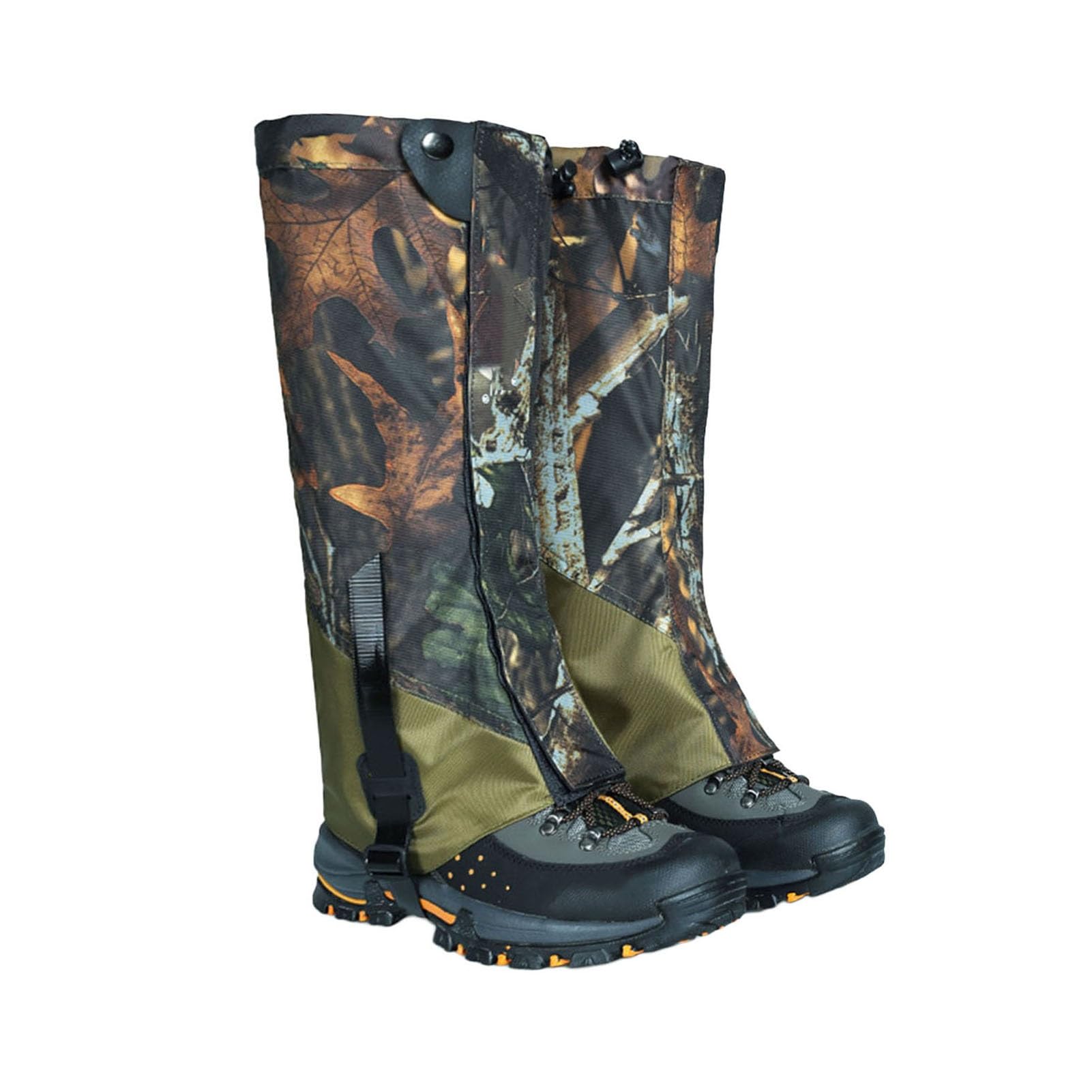 Guêtres de Jambe, guêtres de Raquettes à Neige faciles à Mettre et à enlever Guêtres d'extérieur, adaptées à la randonnée et à l'alpinisme par Mauvais Temps
