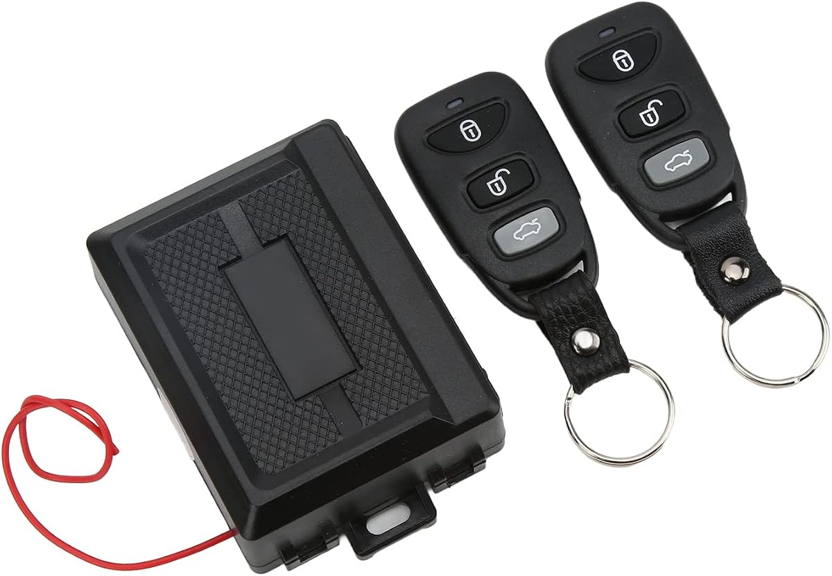Car Control Central Door Lock Keyless Entry System 3 Buttons Remote Universal 12V