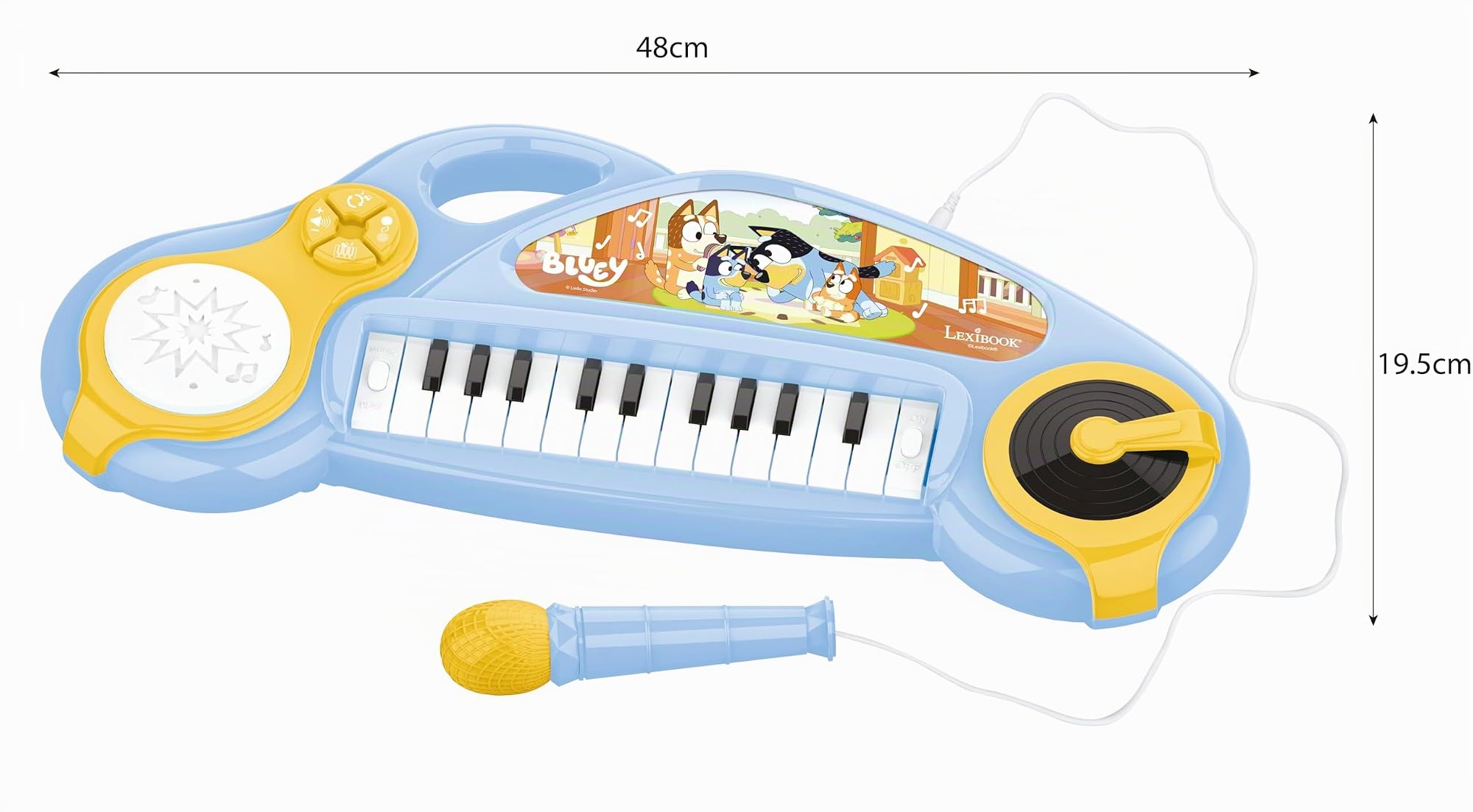 Lexibook, Bluey Piano Electrónico, K704BY