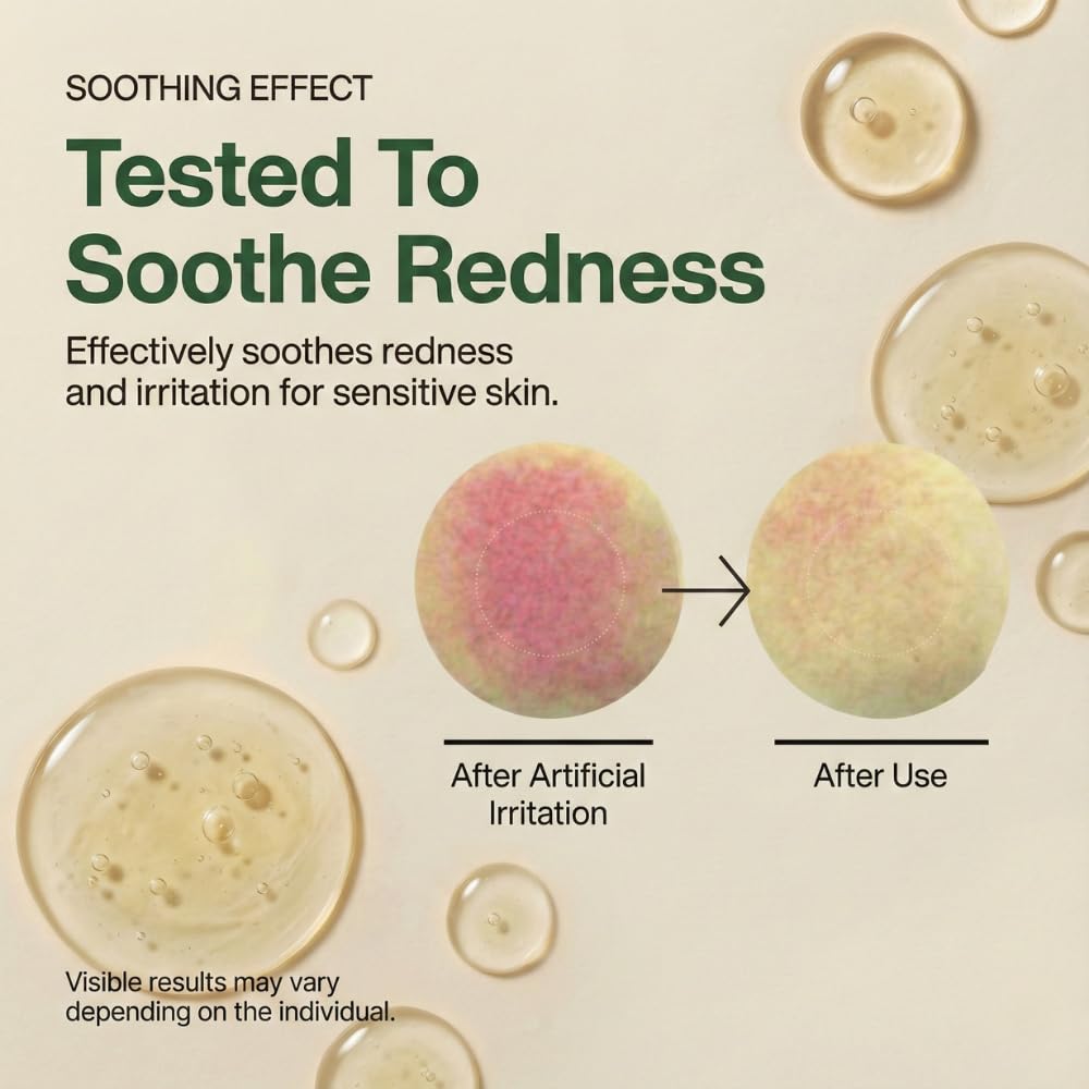 Centella Serum with 494,700 ppm Centella Asiatica, Unscented Soothing Ampoule for Acne-Prone & Sensitive Skin, Acne & Redness Relief, Hyaluron/Niacinamide, Korean Skincare, 30ml/1.01 fl oz - Image 4