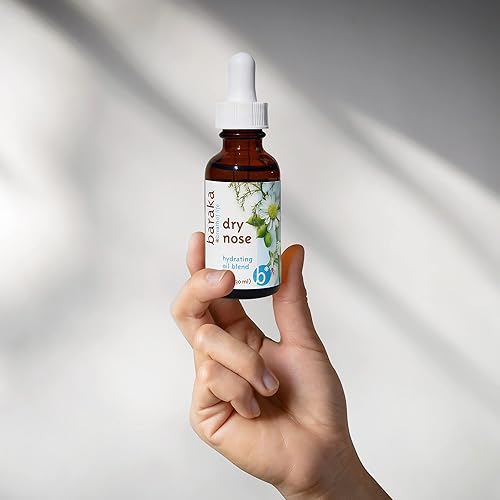 Miniatura 4 de Baraka Hidratante nasal de nariz seca con 4 aceites esenciales orgánicos de aromaterapia en base de aceite de sésamo para senos hidratantes niños y