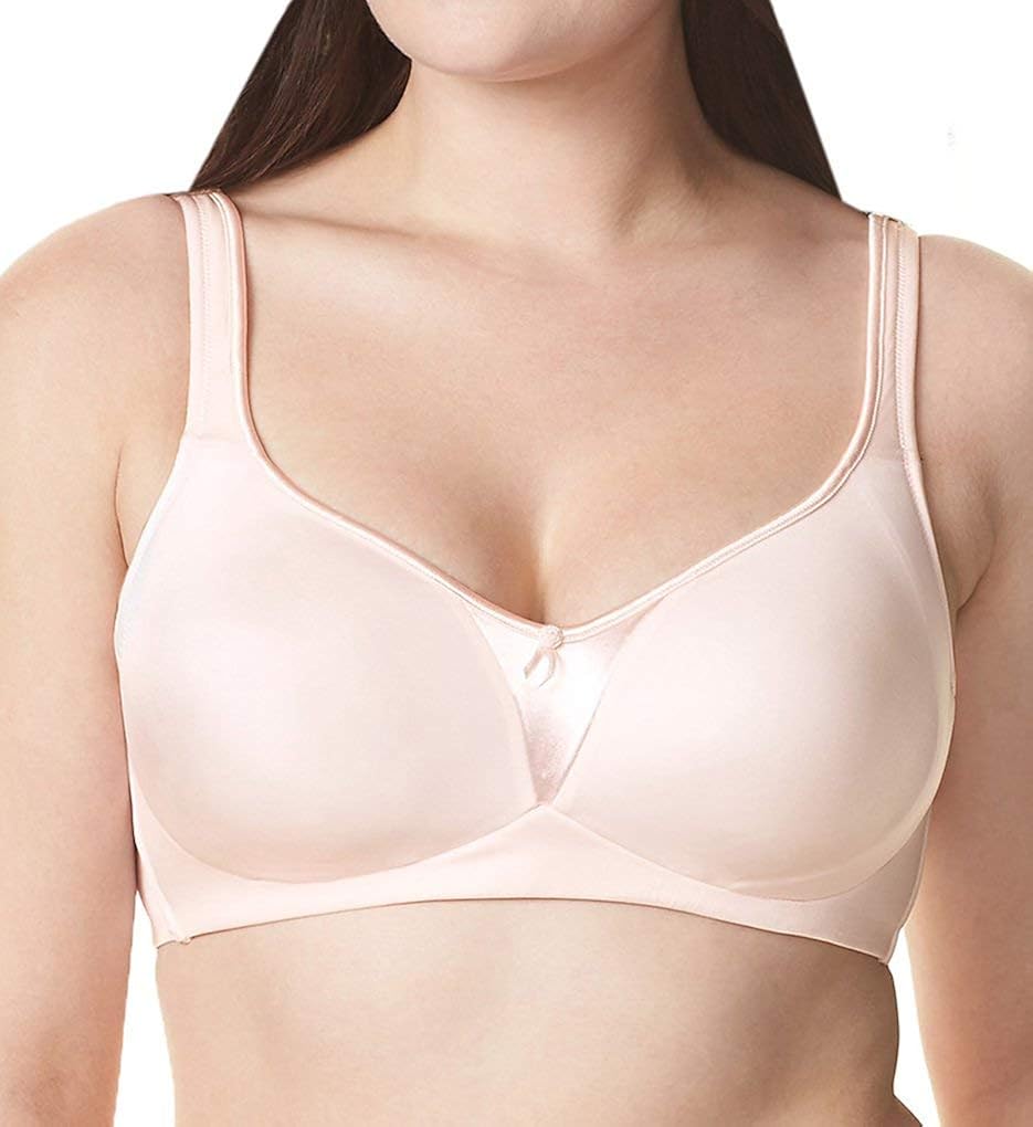 Olga Women's Signature Support Satin Wire-Free 2-ply Bra at  Women’s Clothing store