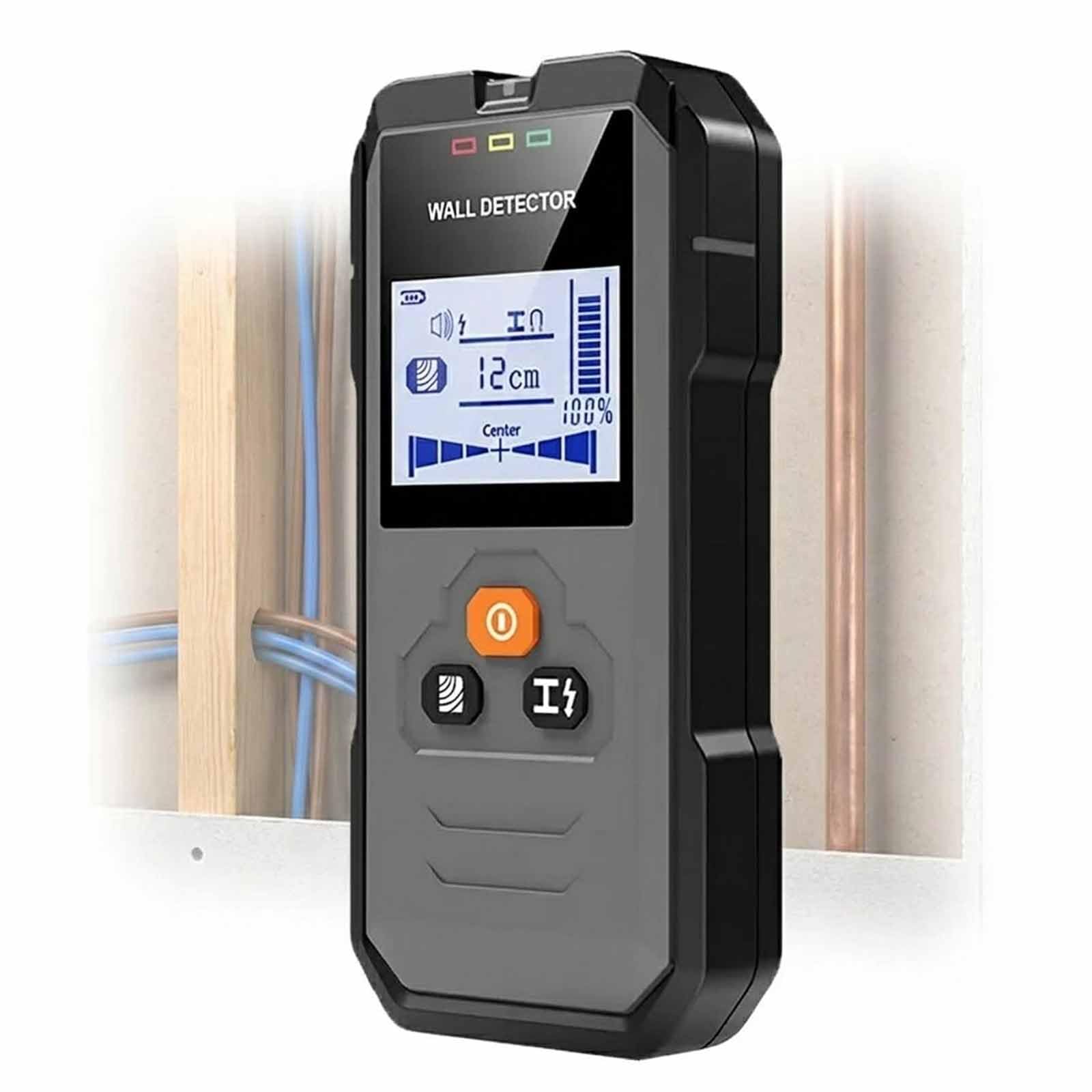 Détecteur De Montants Précis, Scanner De Câbles Électriques Avec Détecteur De Fils Sous Tension, Arrêt Automatique Après 5 Minutes, Trois Points De Détection Précis, Pour Montants En Bois, Barres