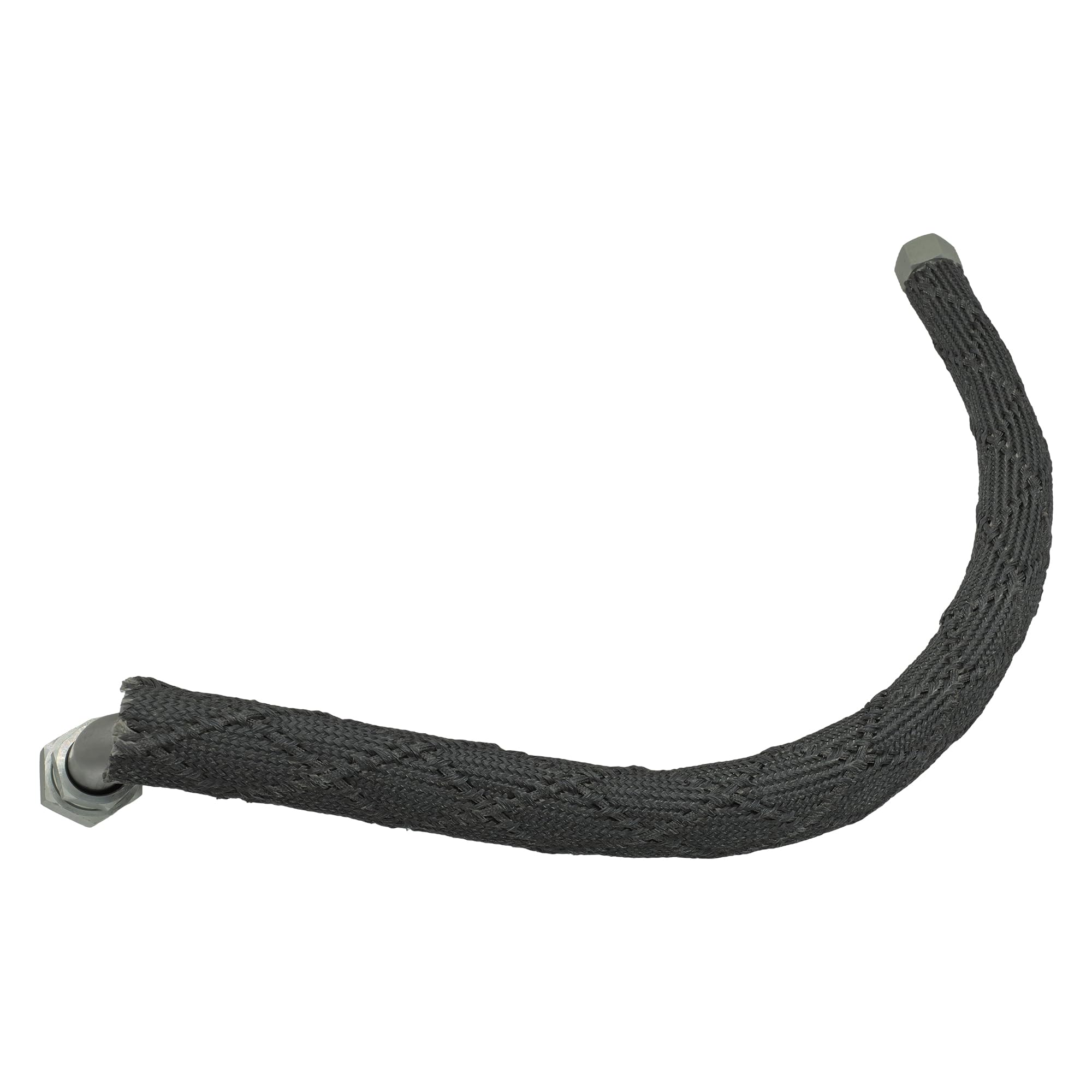 F4TZ9D477C 598-105 Exhaust Gas Recirculation (EGR) Emissions Tube Pipe for 1993-1995 Ford F150 F250 F350 E150 E250 E350 Econoline Ford Bronco EGR line 4.9L, Silver Tone