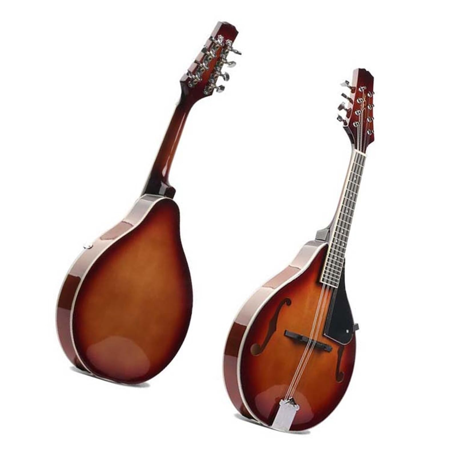 Instrumento Mandolina Mandolina Acústica De 8 Cuerdas Totalmente De Madera De Tilo Instrumento Con Agujero En F