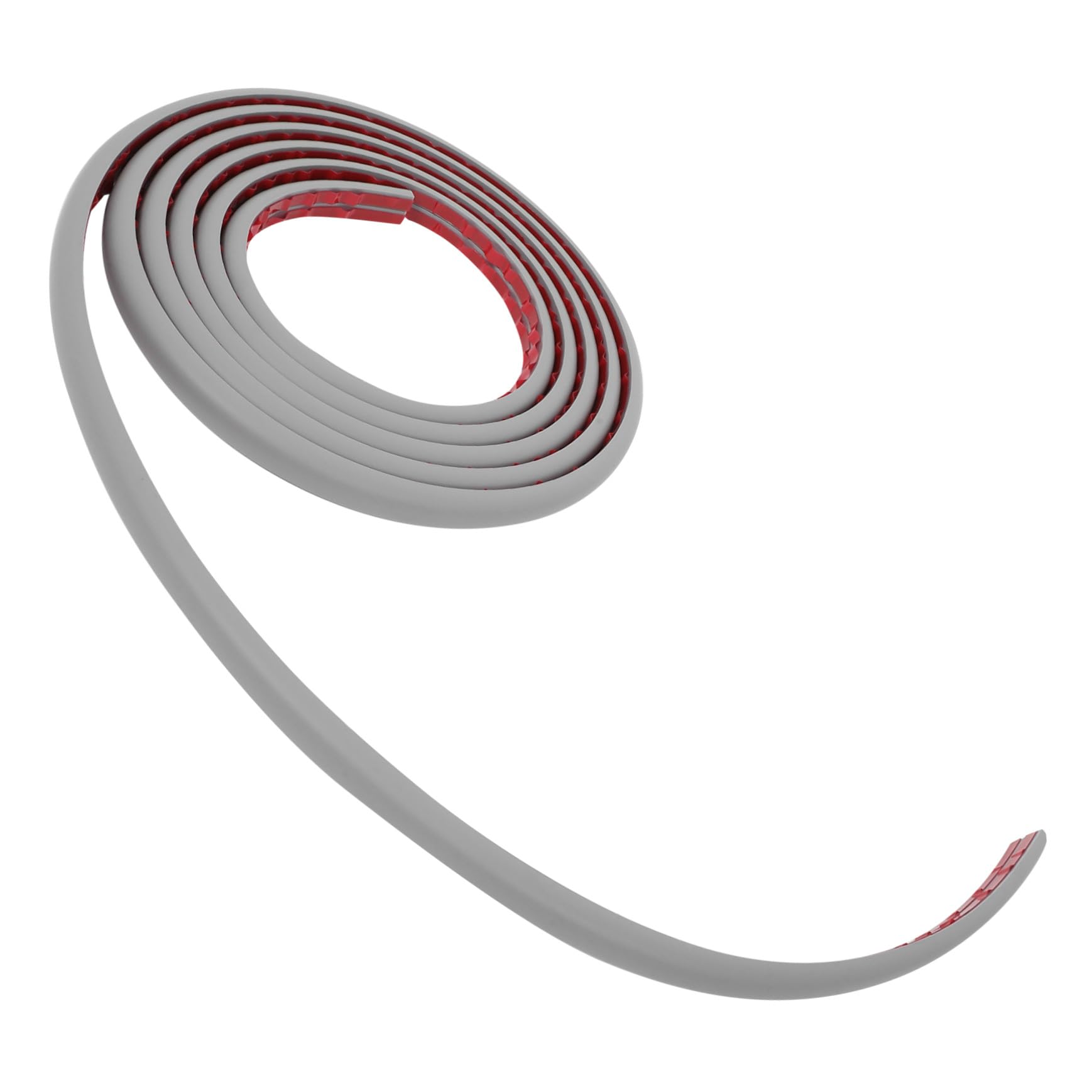 Gatuida Canalina Passacavi Adesiva in PVC Grigia Copri Fili Elettrici per Parete Nascondicavi Decorativo Facile da Installare per Casa e Ufficio