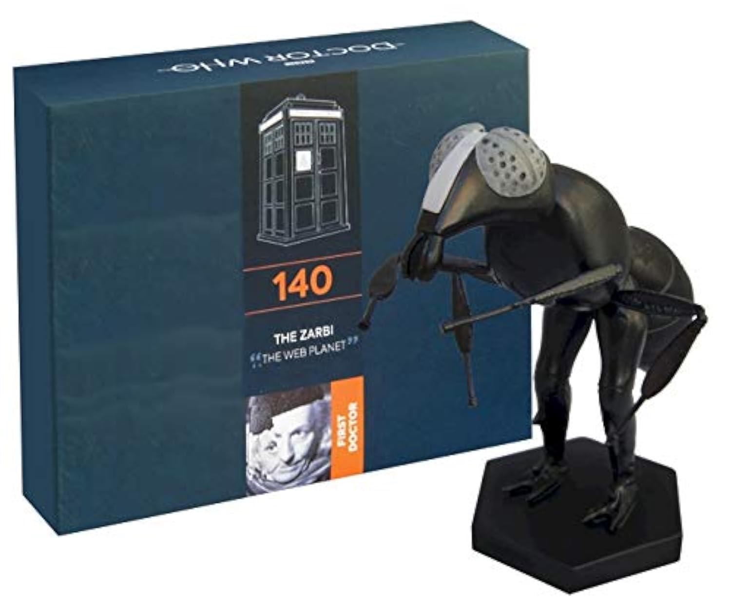 Official Licensed Merchandise Doctor Who Figurine Collection Zarbi Hand Painted 1:21 Scale Collector Boxed Model Figure #140