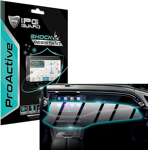 Miniatura 31 de IPG Protector de pantalla para MERCEDES BENZ TOUCHPAD Hydrogel Invisible Ultra HD Clear Film Anti Scratch Guard - Suave / Autocurable / Sin burbujas