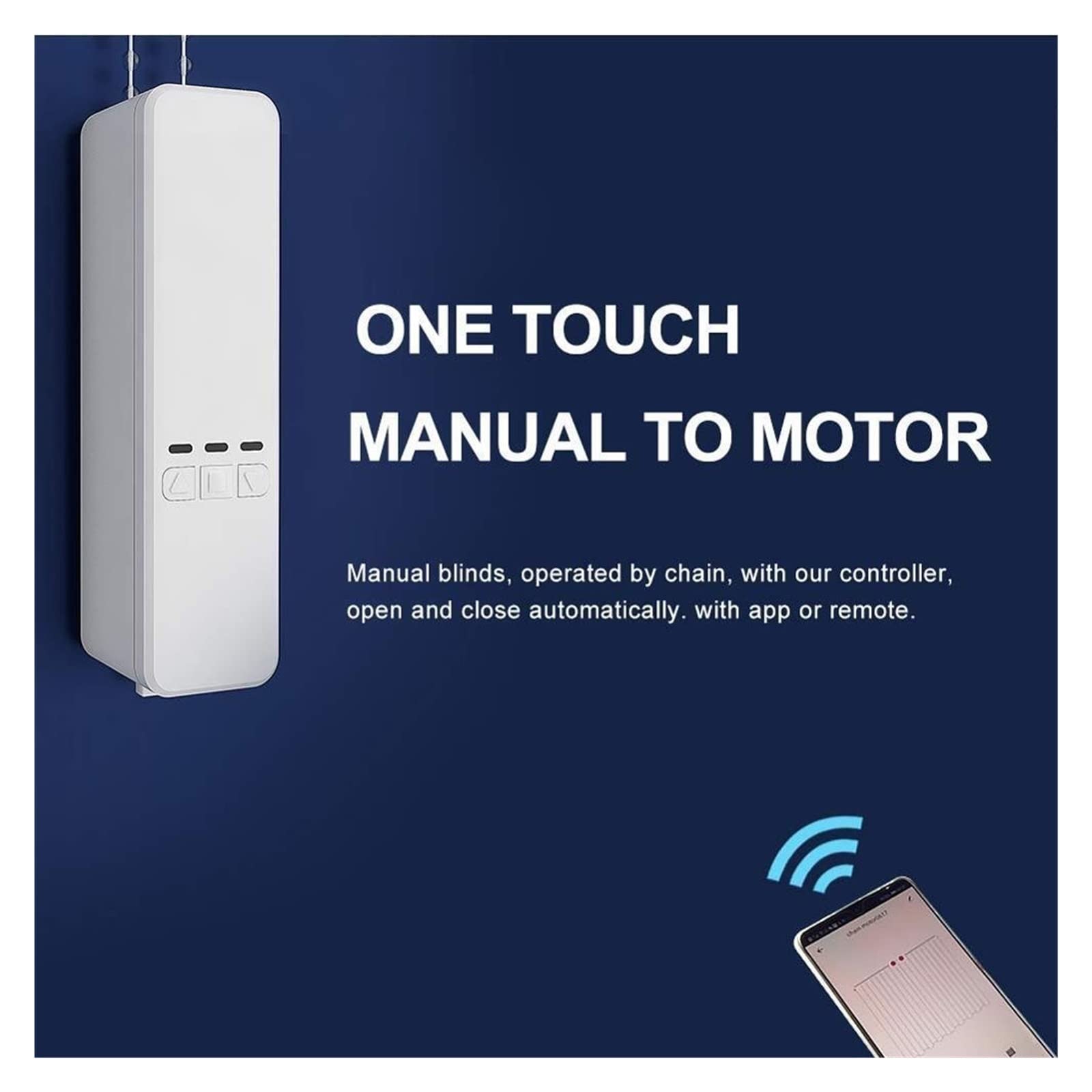 Persianas Enrollables Inteligentes Tuya Zigbee Con Motor B