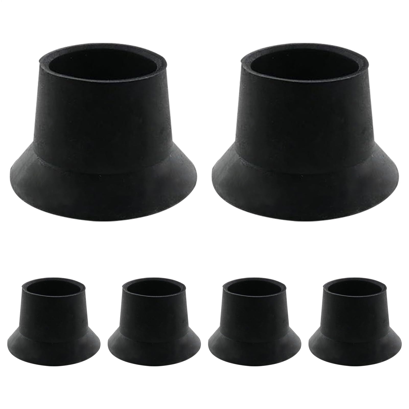 Trampoline Foot Covers - Replacement Frame Protectors, Rubber Anti Slip Guards, Wear Resistant Support Pads, Outdoor Play Accessory | Rubber Trampoline Leg Covers Strong Replacement Parts Enhancing Sa